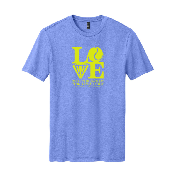 Koser 2024 LOVE 2024 T-Shirt - Electric Purple (Front)