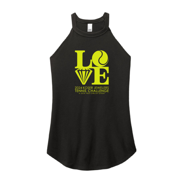 Koser 2024 LOVE 2024 Womens Tank - Black (Front)