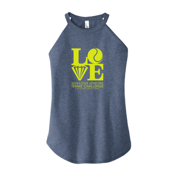 Koser 2024 LOVE 2024 Womens Tank - Navy (Front)