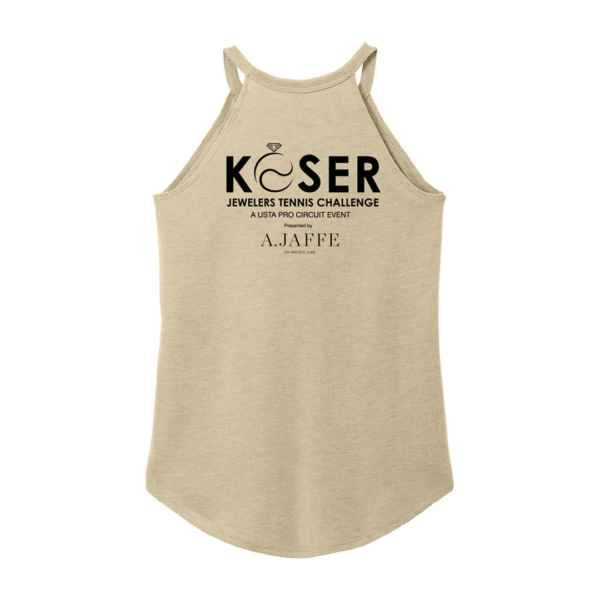 Koser 2024 LOVE 2024 Womens Tank - Tan (Back)