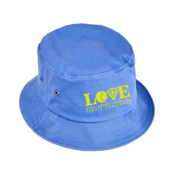 2024 KJTC LOVE Bucket Hat Sail Blue